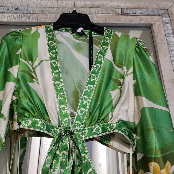 NEW Secret Mission Lydia Silk Dress - Picture 7 of 10